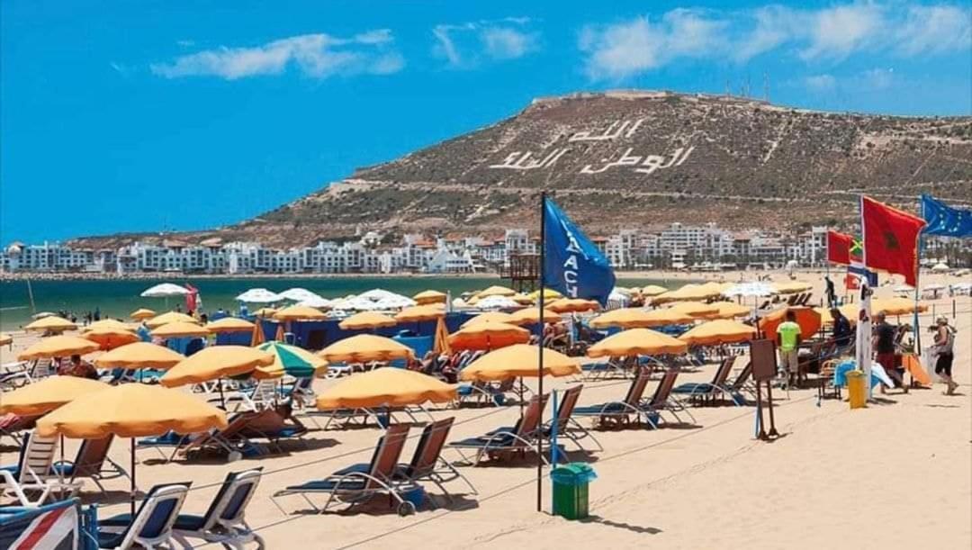 Appartement Deluxe Avec Piscine Privee Agadir Dış mekan fotoğraf